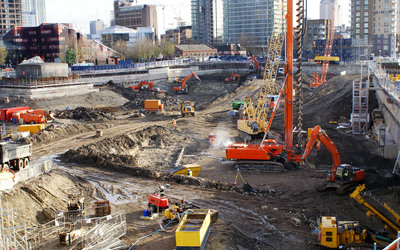 Construction site or infrastructures Vibration Monitoring.